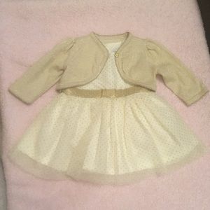 CARTERS NEWBORN DRESS (3mth)